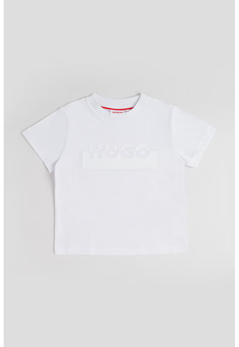 Hugo Tricou cu imprimeu logo - Alb