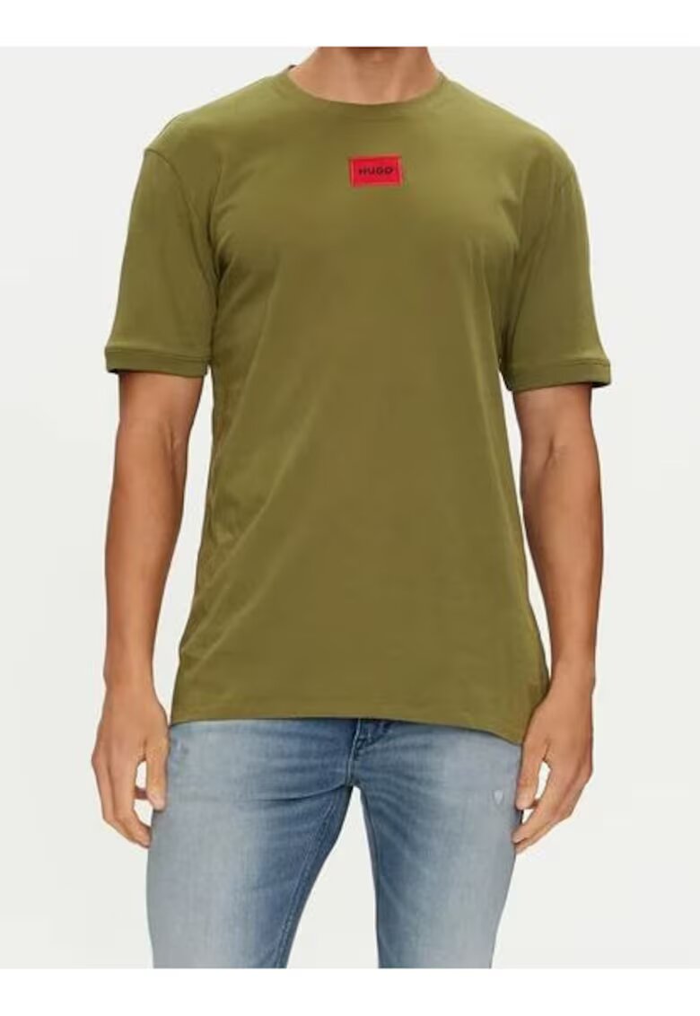 Hugo Tricou Diragolino212 - regular - kaki - bumbac