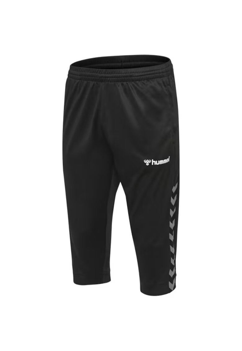Hummel Pantaloni sport 3/4 baieti - poliester - negru - 176cm
