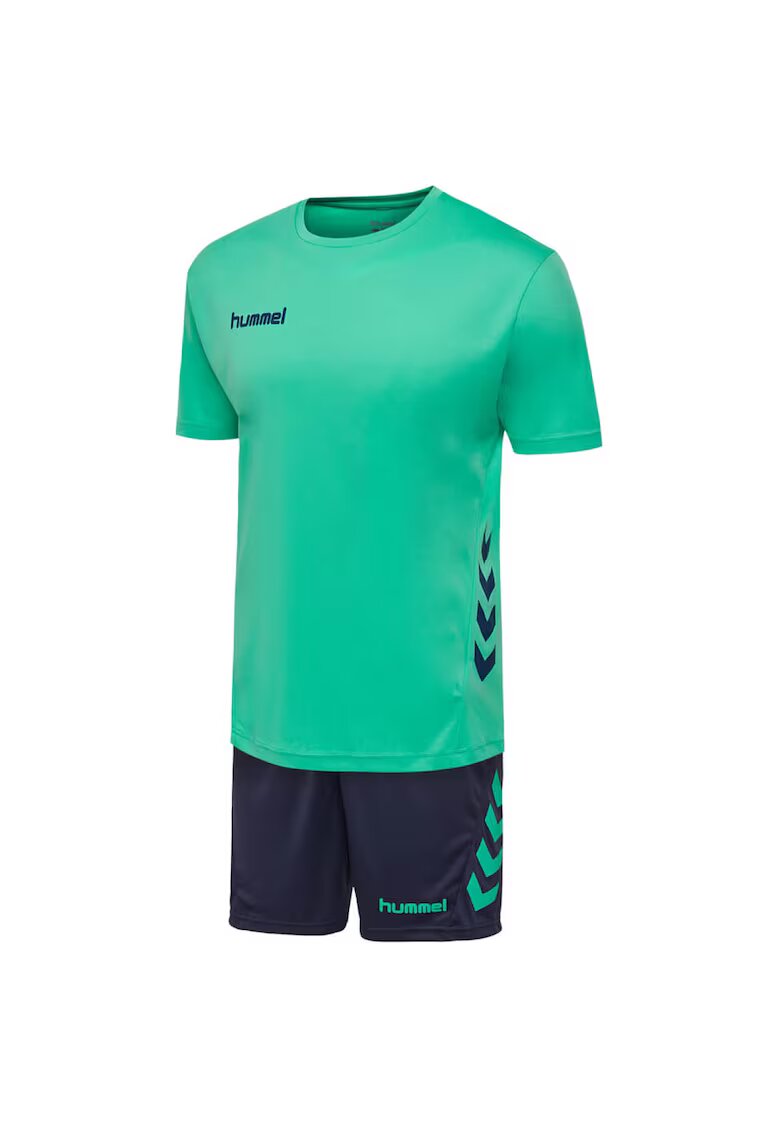 Hummel Set echipament sportiv Promo - tricou + sort - turcoaz