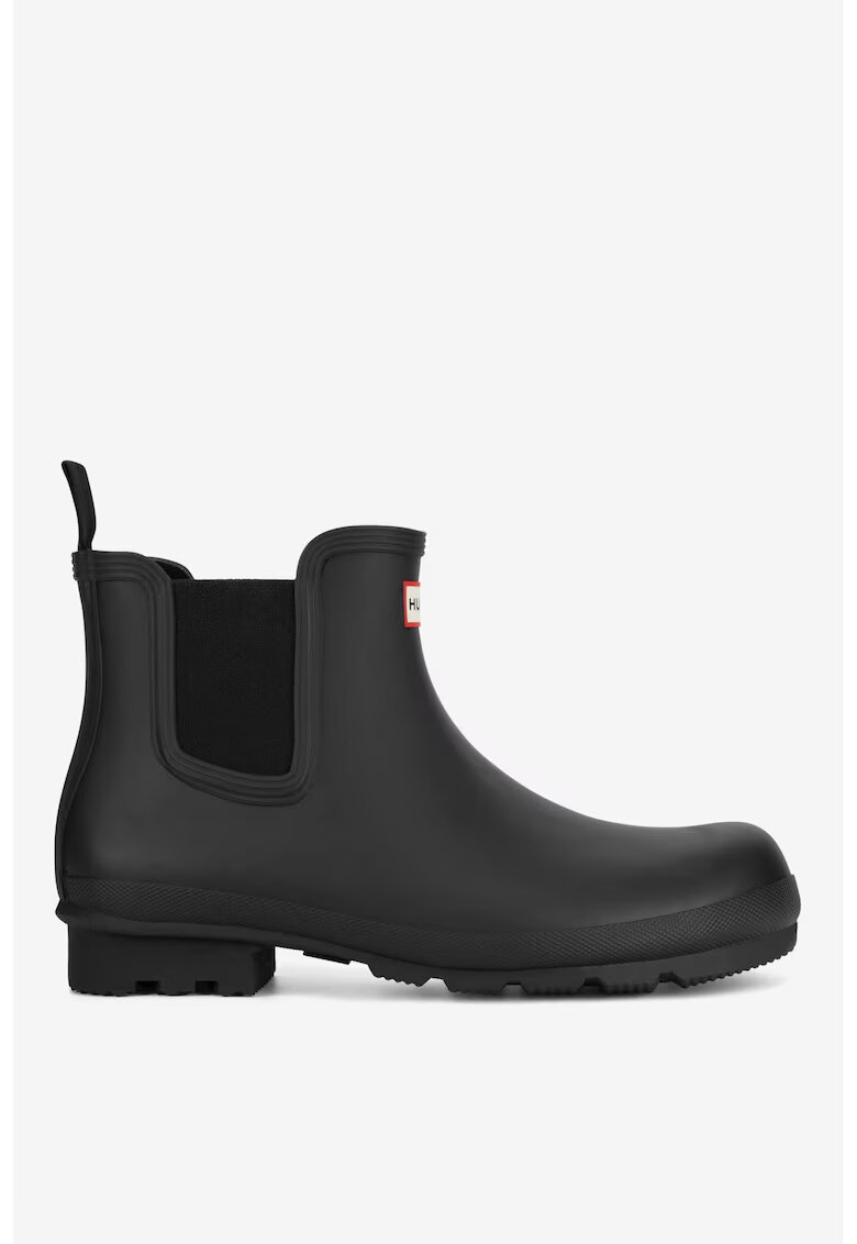 Hunter Cizme de ploaie barbati 5905588951094 - Cauciuc - Negru - Negru