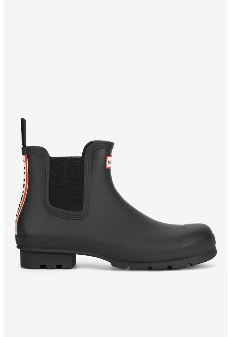 Hunter Cizme de ploaie barbati 5905588951155 - Cauciuc - Negru - Negru