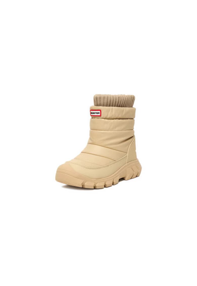Hunter Cizme de zapada copii bej - slip-on - material textil