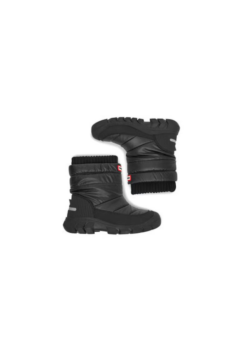 Hunter Cizme de zapada copii - slip-on - benzi elastice - negru - textil
