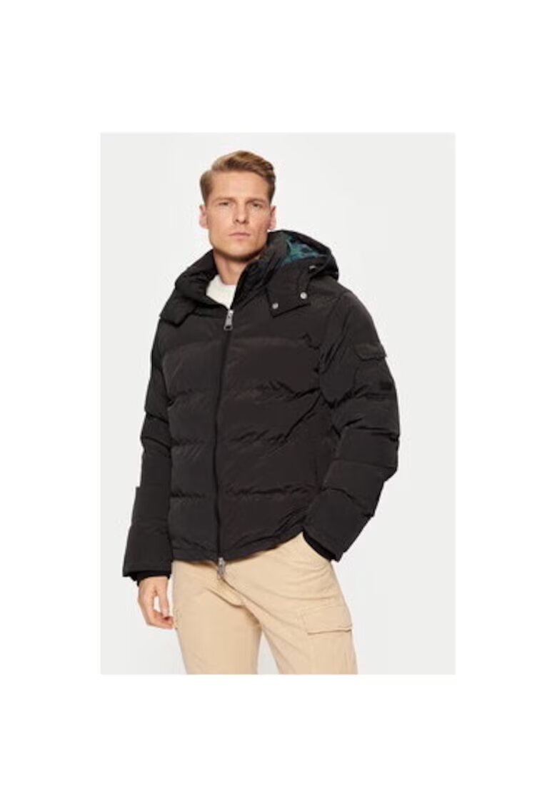 Hunter Geaca barbati - 304761119 - Poliester - Negru - Negru