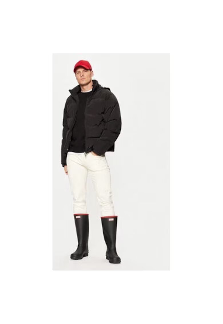 Hunter Geaca barbati - 304761126 - Poliester - Negru - Negru