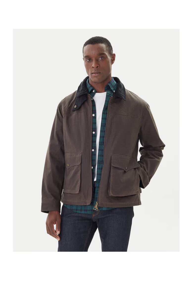 Hunter Geaca barbati - Duggan - maro - textil -