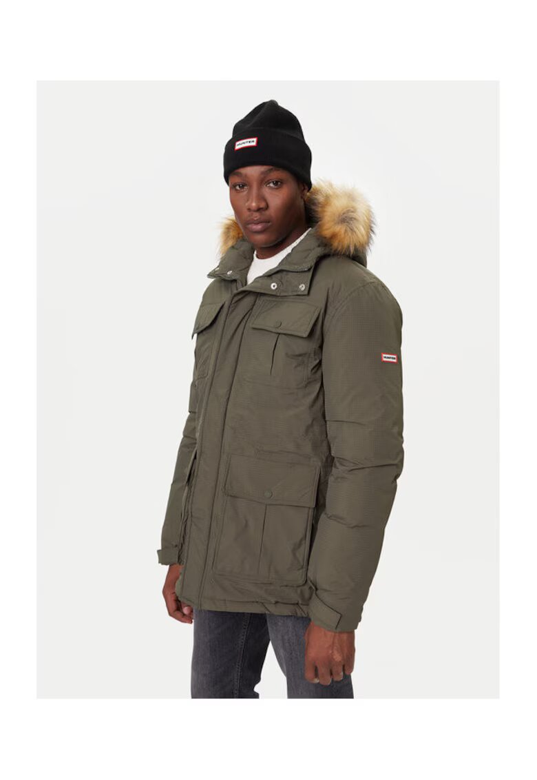 Hunter Geaca barbati - parka - verde - 100% nailon