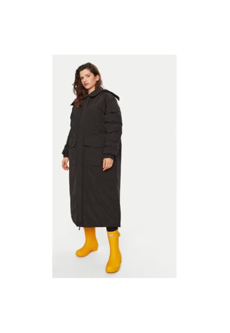 Hunter Geaca dama - 304761454 - Poliester - Negru - Negru