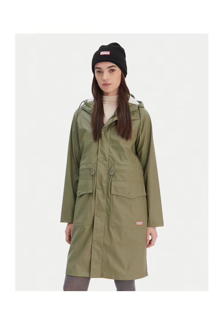 Hunter Geaca dama - HARW0021242 - kaki - 100% poliester / 100% poliuretan