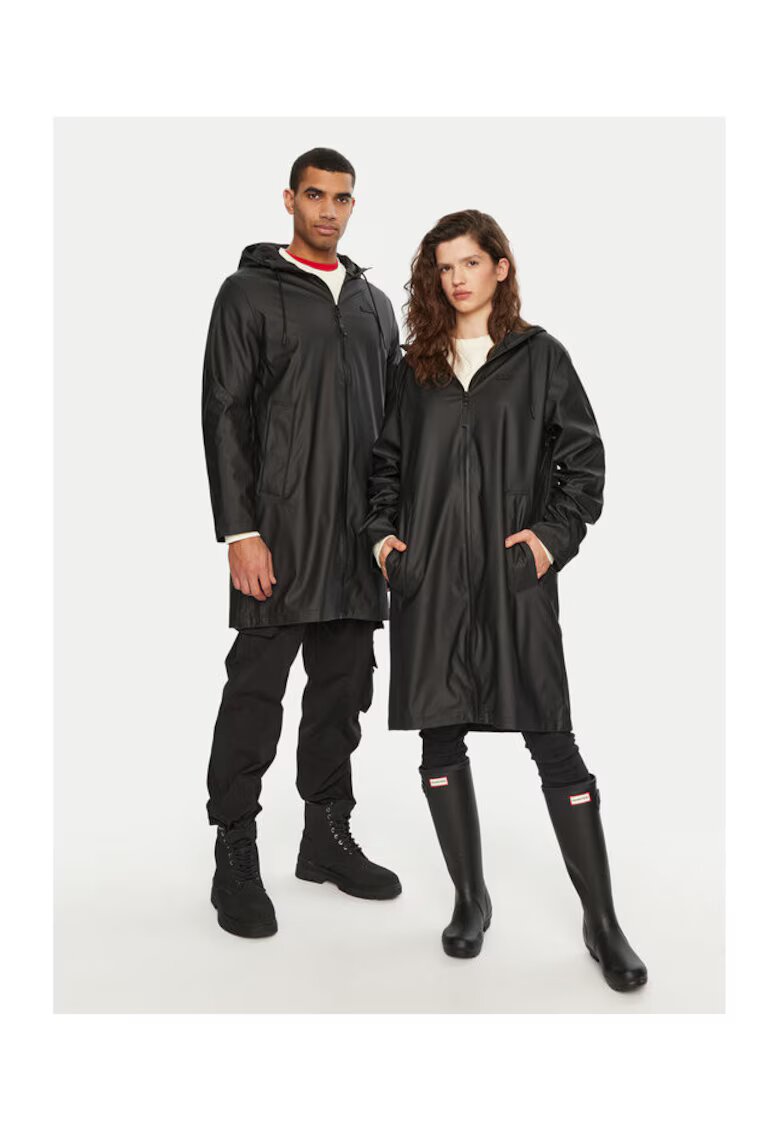Hunter Geaca dama - HB NEGRU - poliuretan - negru