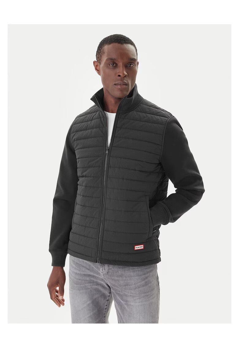 Hunter Geaca de tranzitie barbati negru - material rezistent