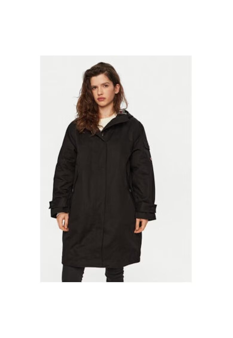 Hunter Jacheta dama - 304761478 - Bumbac - Negru - Negru