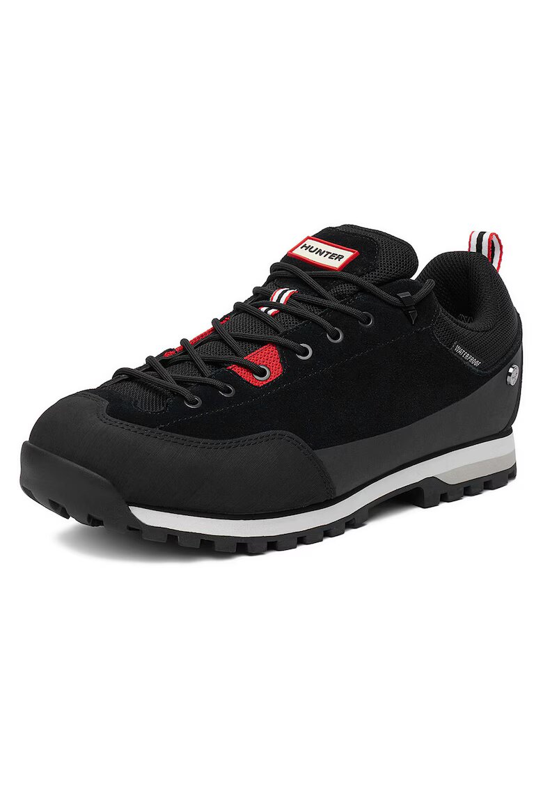 Hunter Pantofi sport barbati - bocanci negru - piele naturala - freestyle