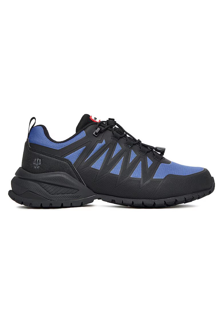 Hunter Pantofi sport barbati - trekking - negru/albastru - textil