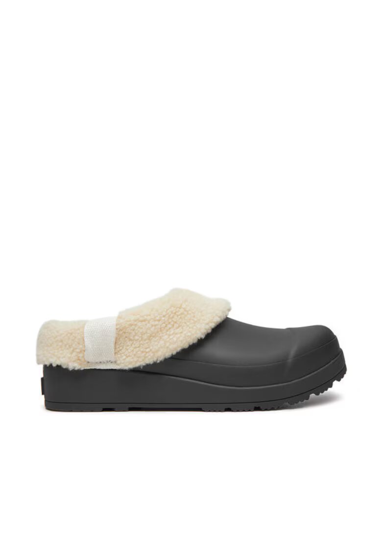 Hunter Papuci dama 304969300 - Sintetic - Negru - Negru