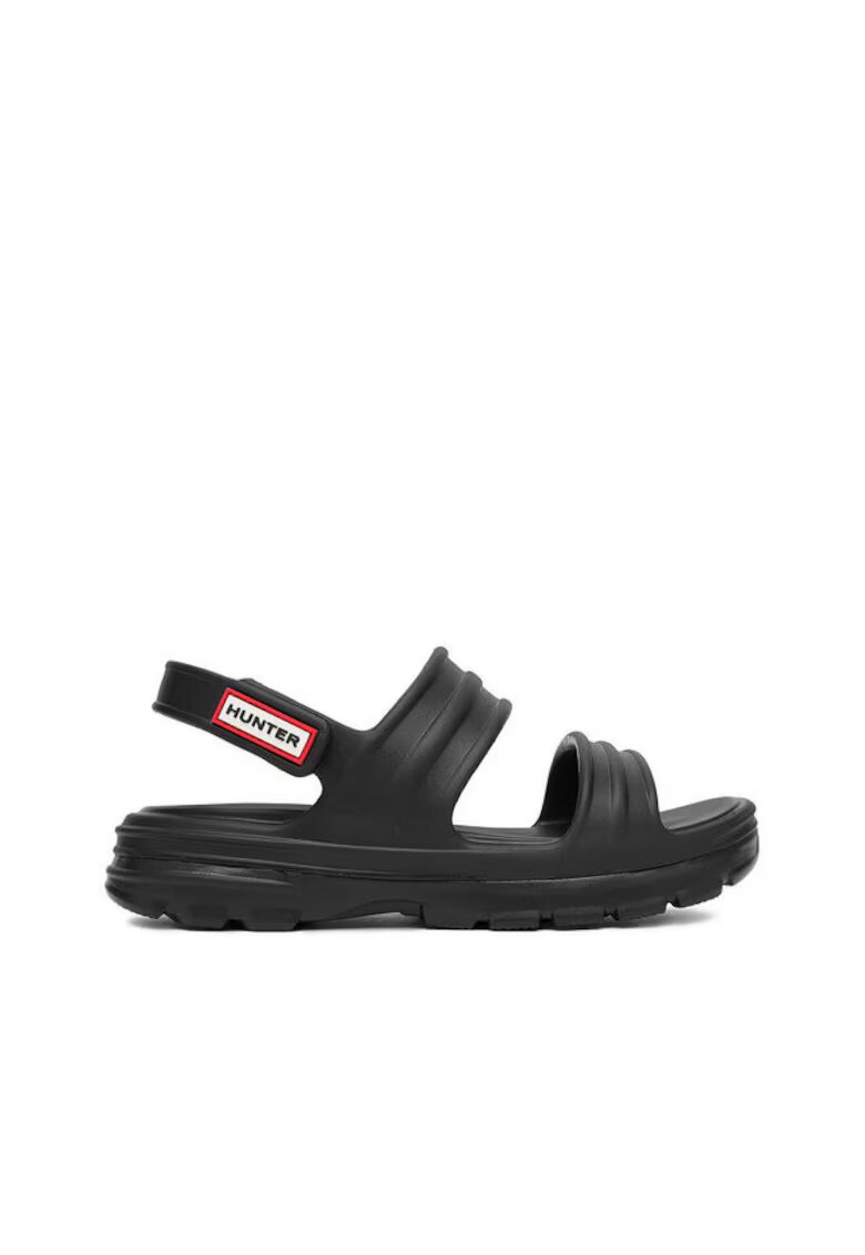 Hunter Sandale dama negre - plastic - Negru