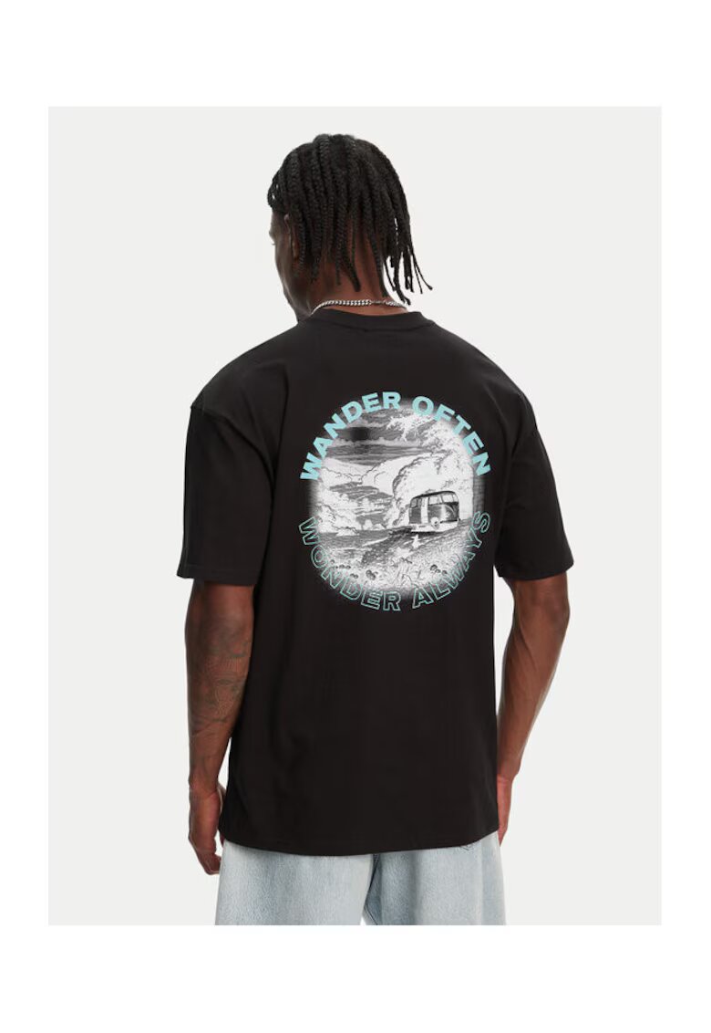 Hunter Tricou barbati HARM00572518 - Negru