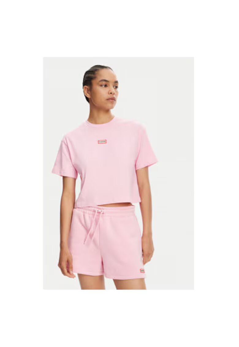 Hunter Tricou dama HARW0059251 - Bumbac - Roz - Roz