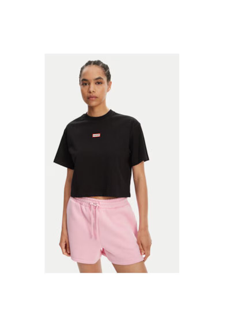 Hunter Tricou dama HARW0070251 - Bumbac - Negru - Negru