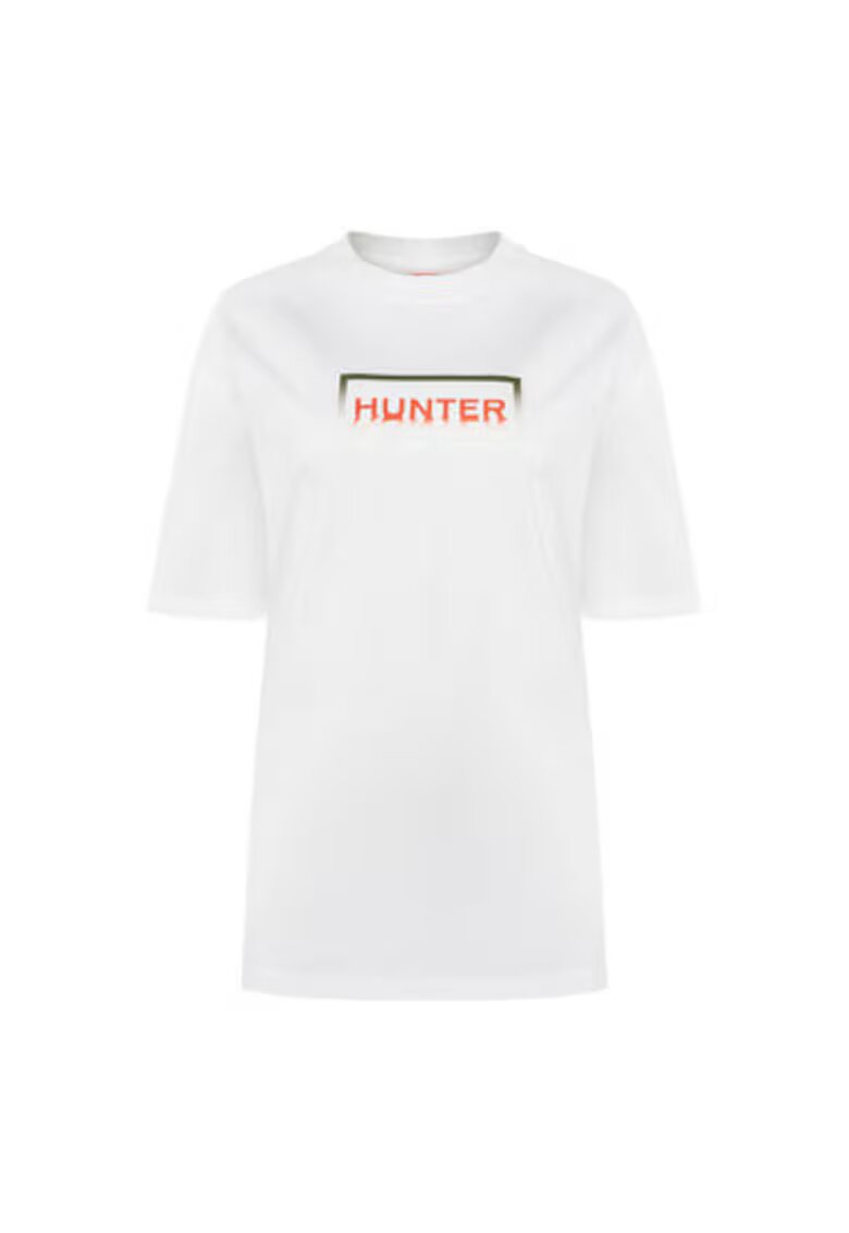 Hunter Tricou Unisex HARU0007251 - Bumbac - Alb - Alb