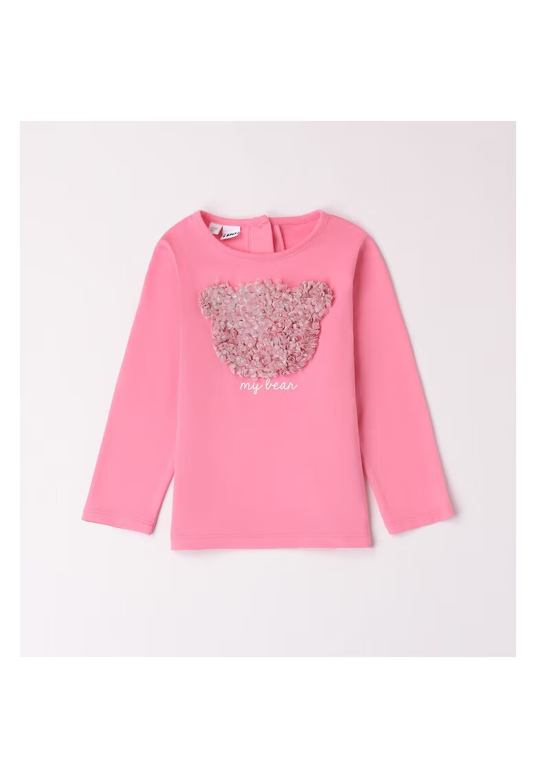 I Do Bluza cu imprimeu in relief pentru fete - 4.A585