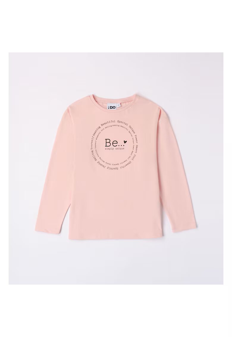 I Do Bluza cu imprimeu pentru fete - 4.7852 - Roz - Negru/Roz