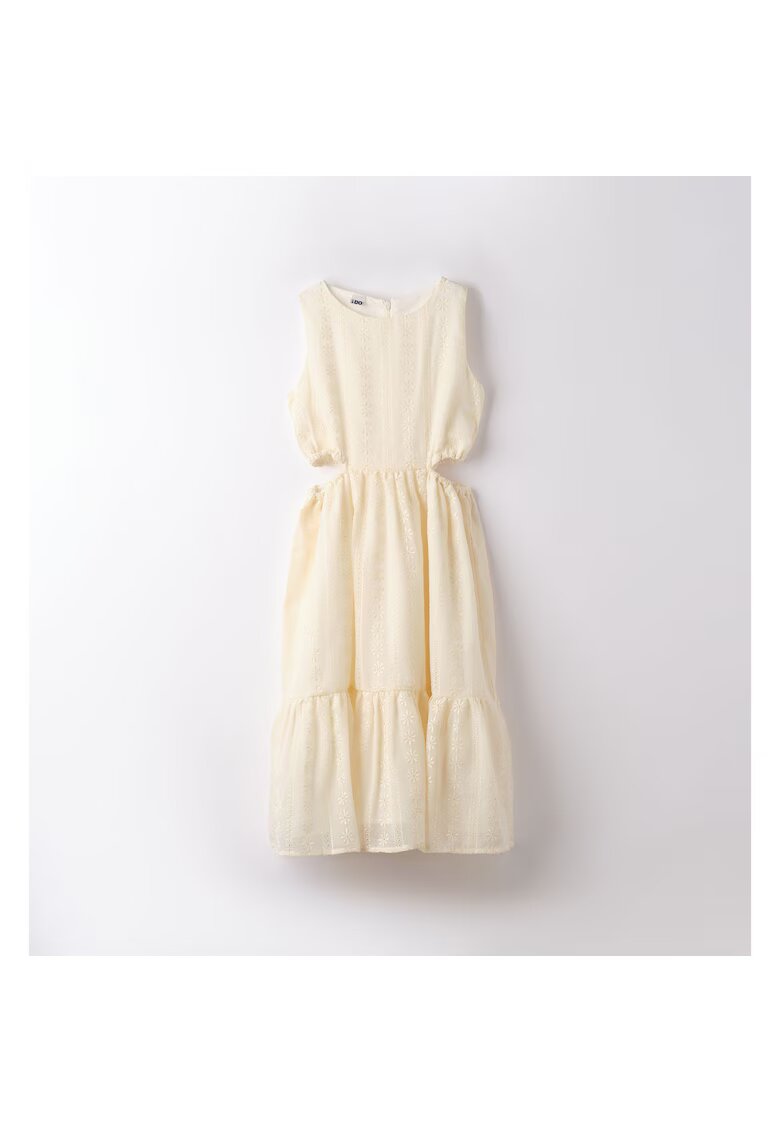 I Do Rochie eleganta decupata pe sold pentru fete - 4.8558 - Crem