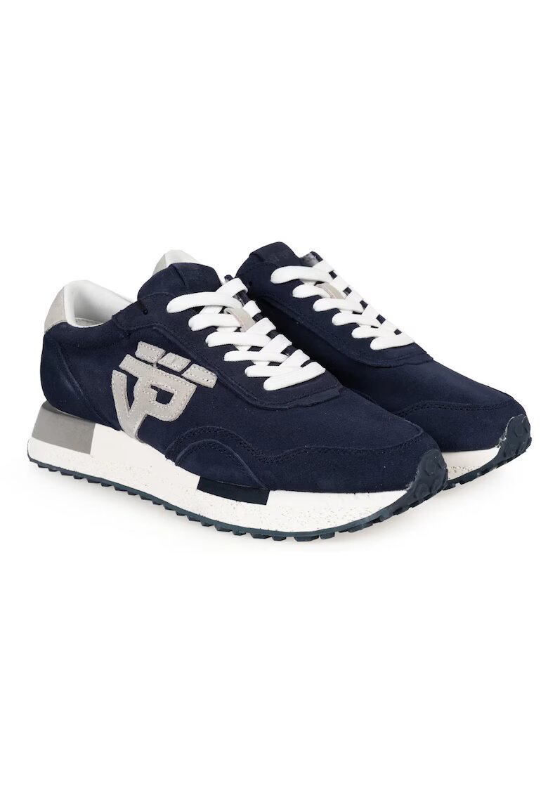 Ice Play Pantofi sport din piele naturala intoarsa
