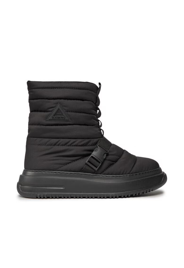 Iceberg Cizme de iarna barbati IU1548 - Textil - Negru