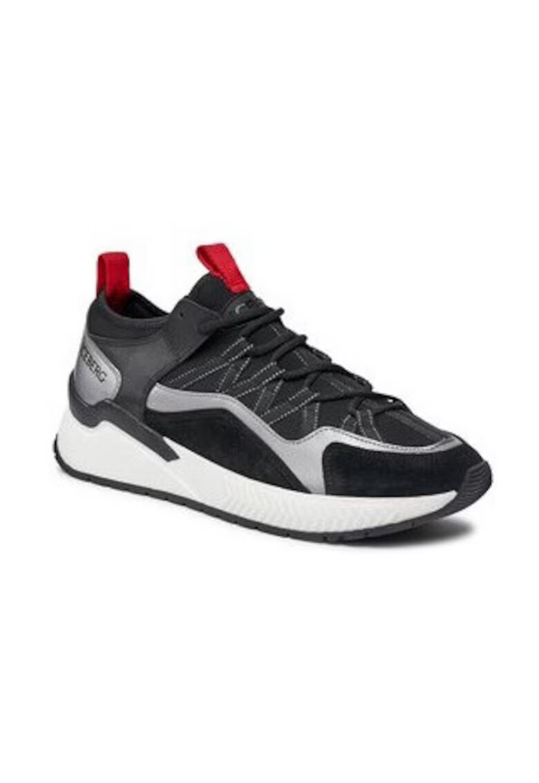 Iceberg Pantofi sport barbati 303308643 - Textil - Negru - Negru