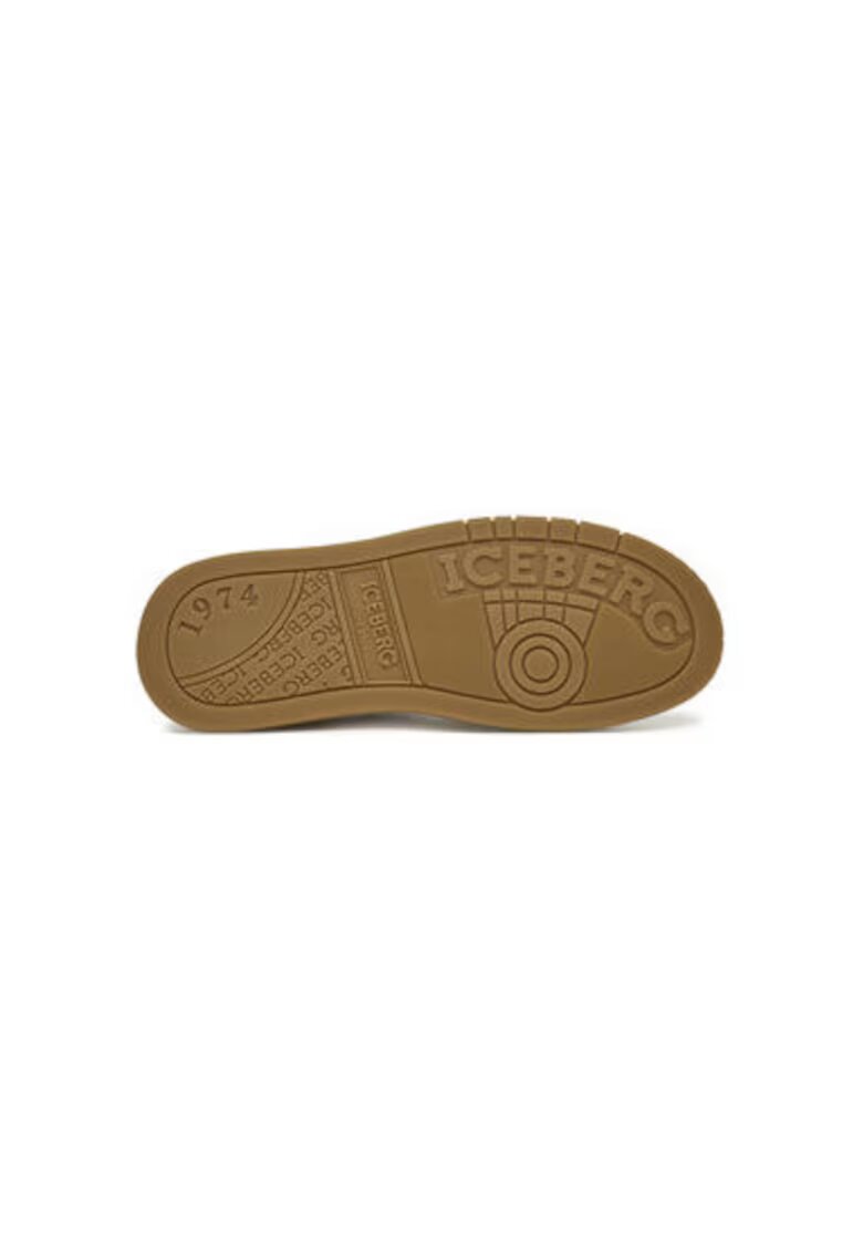 Iceberg Pantofi sport barbati - IU17240C IU1724 - Piele naturala - Ecru