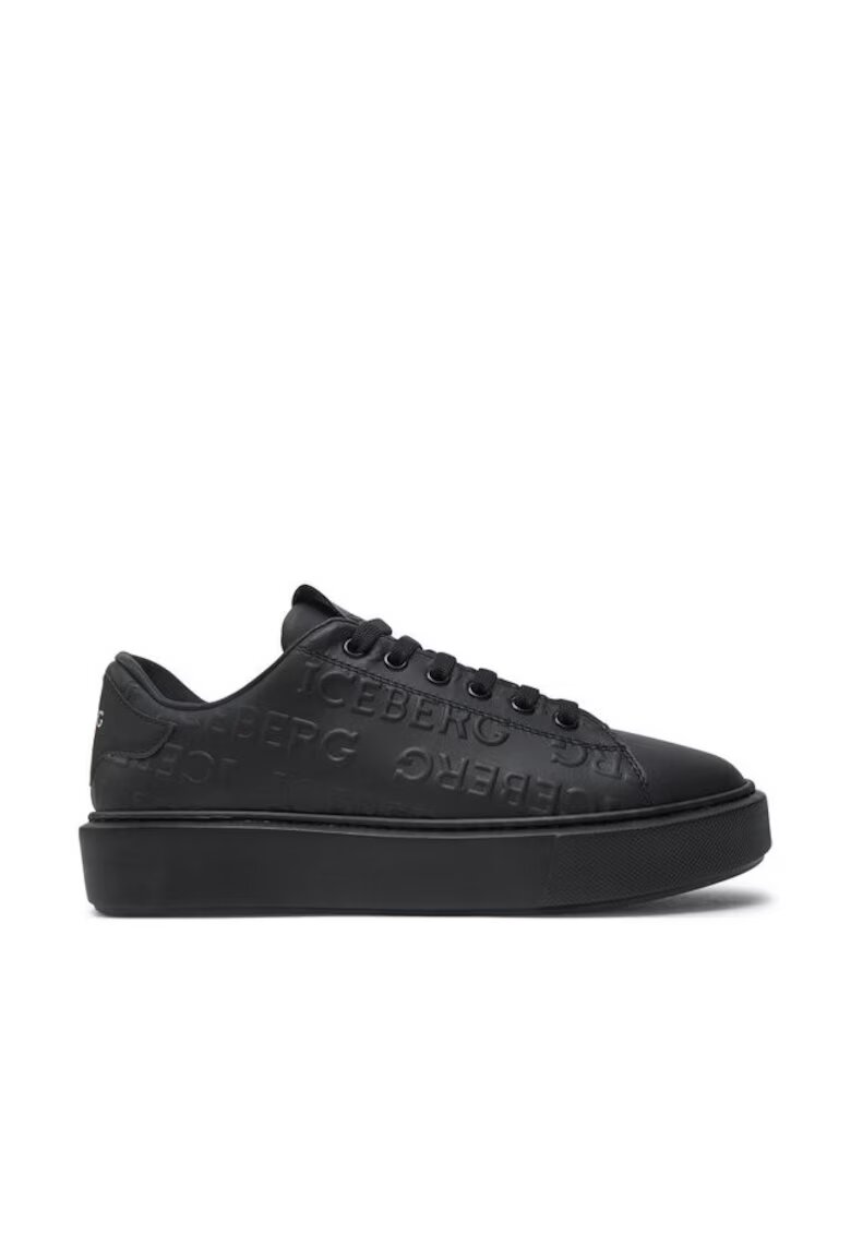 Iceberg Pantofi sport dama 304450952 - Piele naturala - Negru - Negru