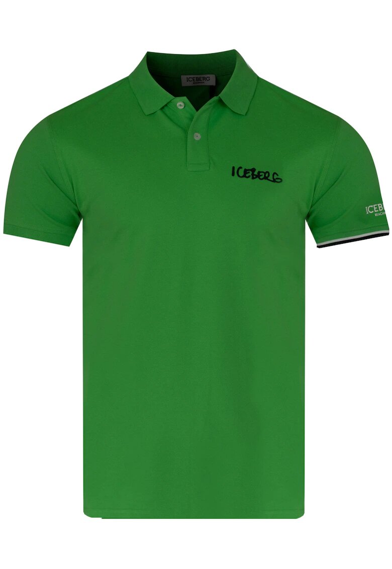 Iceberg Tricou polo ICE pentru barbati verde - Verde