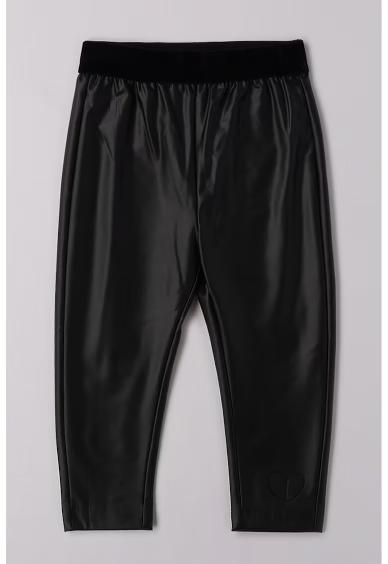 IDO Colanti cu talie elastica - Negru