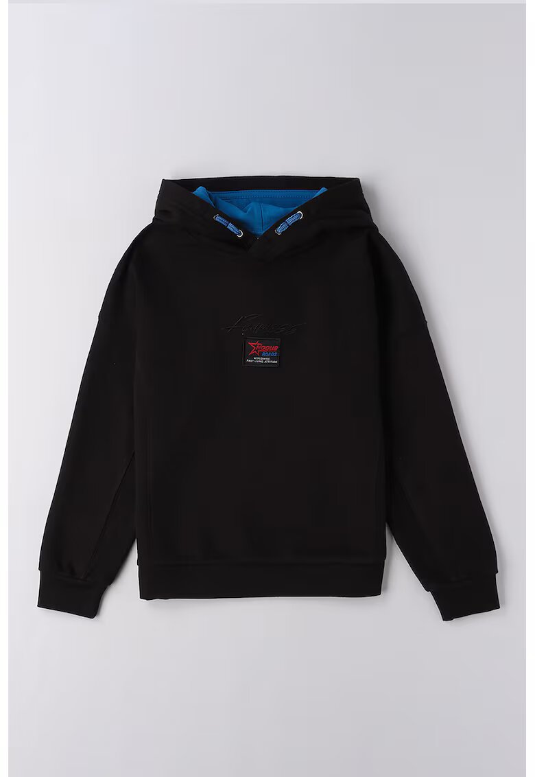 IDO Hanorac cu logo - Negru