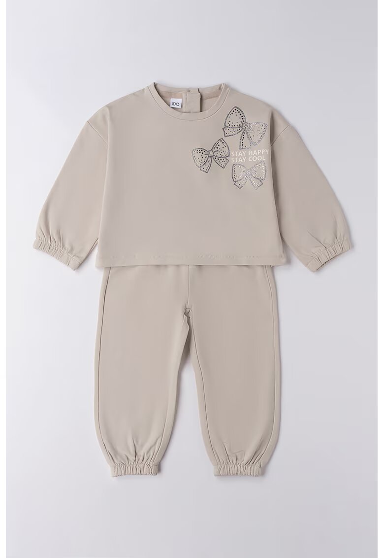 IDO Set de bluza si pantaloni de trening - Grej