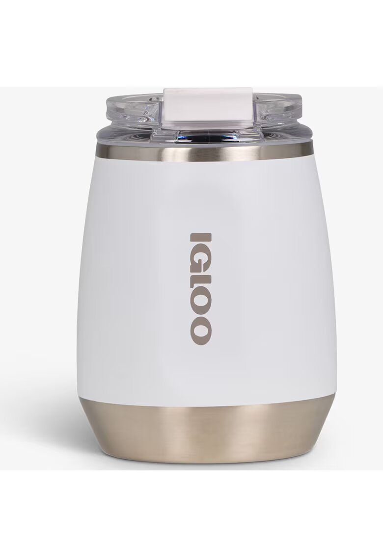 Igloo Cana termorezistenta 10 Oz Wine Tumbler - Alb