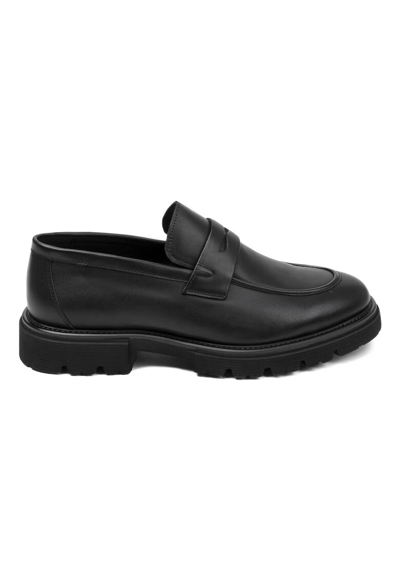 Il Passo Loafers barbati BARI Negru - Negru