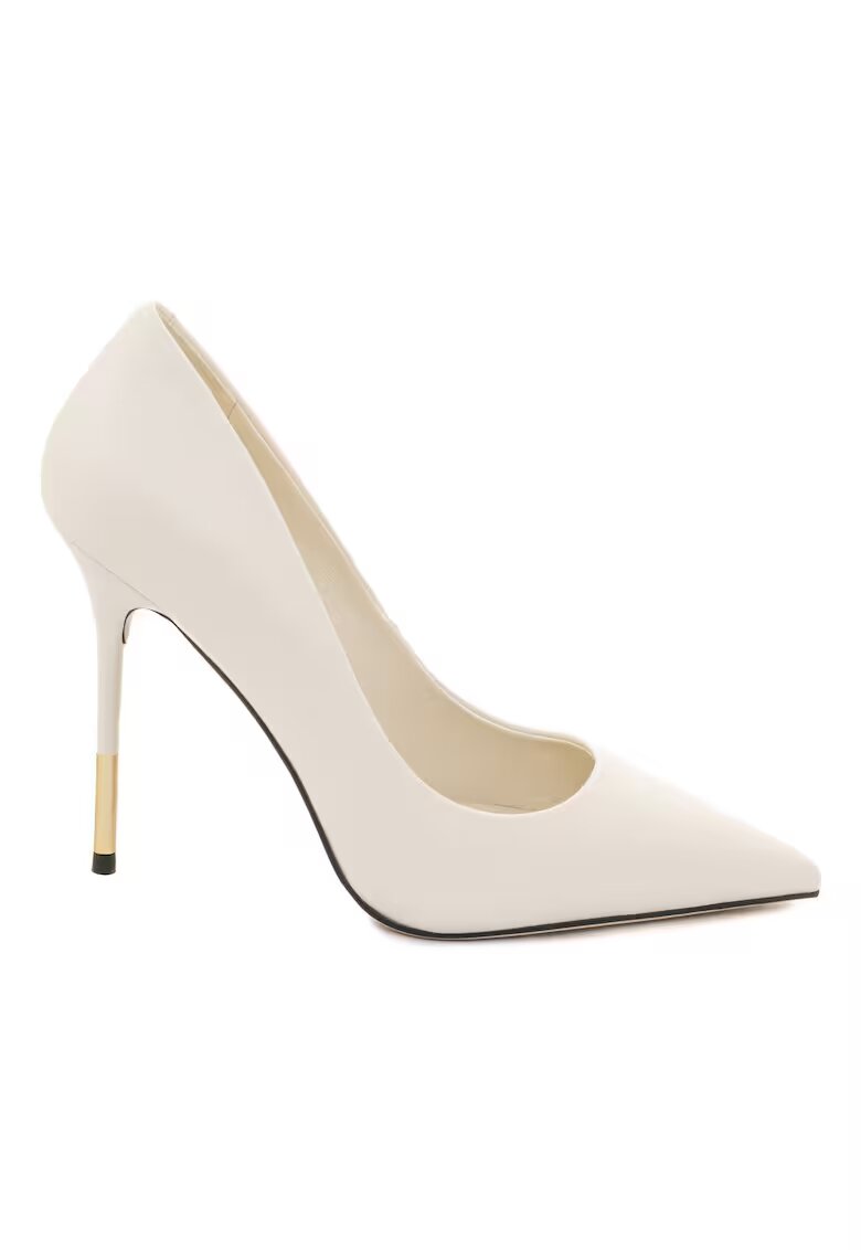 Il Passo Pantofi din piele cu toc stiletto Linda - Crem