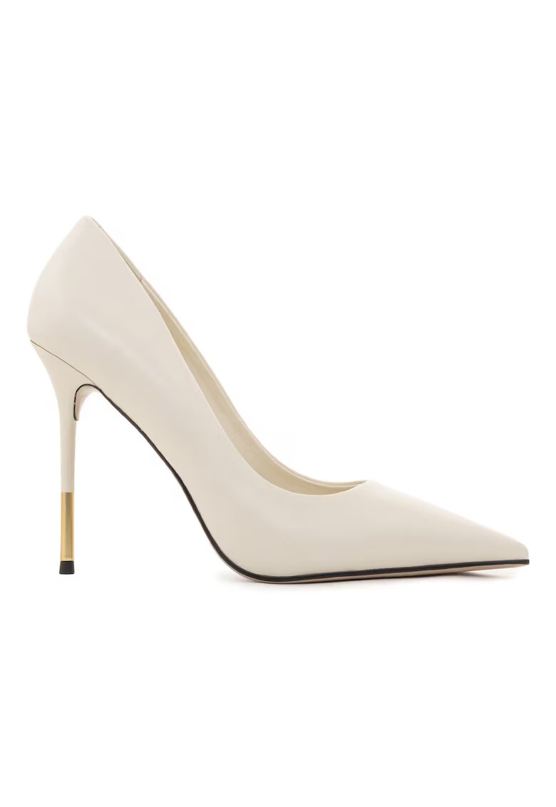 Il Passo Pantofi din piele cu toc stiletto Linda - Nude
