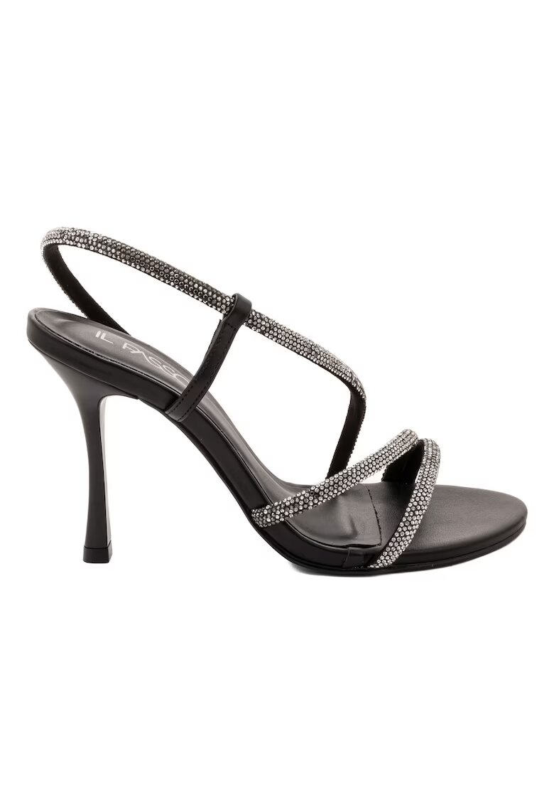 Il Passo Sandale cu toc stiletto Sisi - Negru