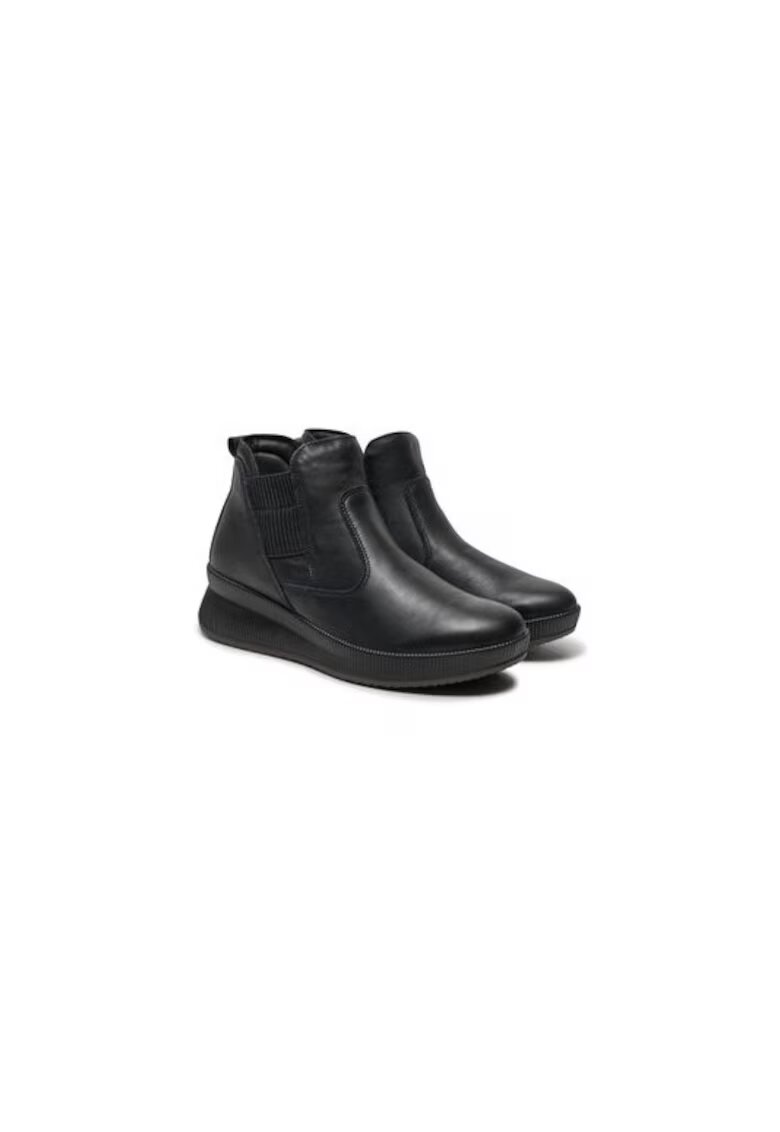 IMAC Ghete dama 304531200 - Piele naturala - Negru - Negru