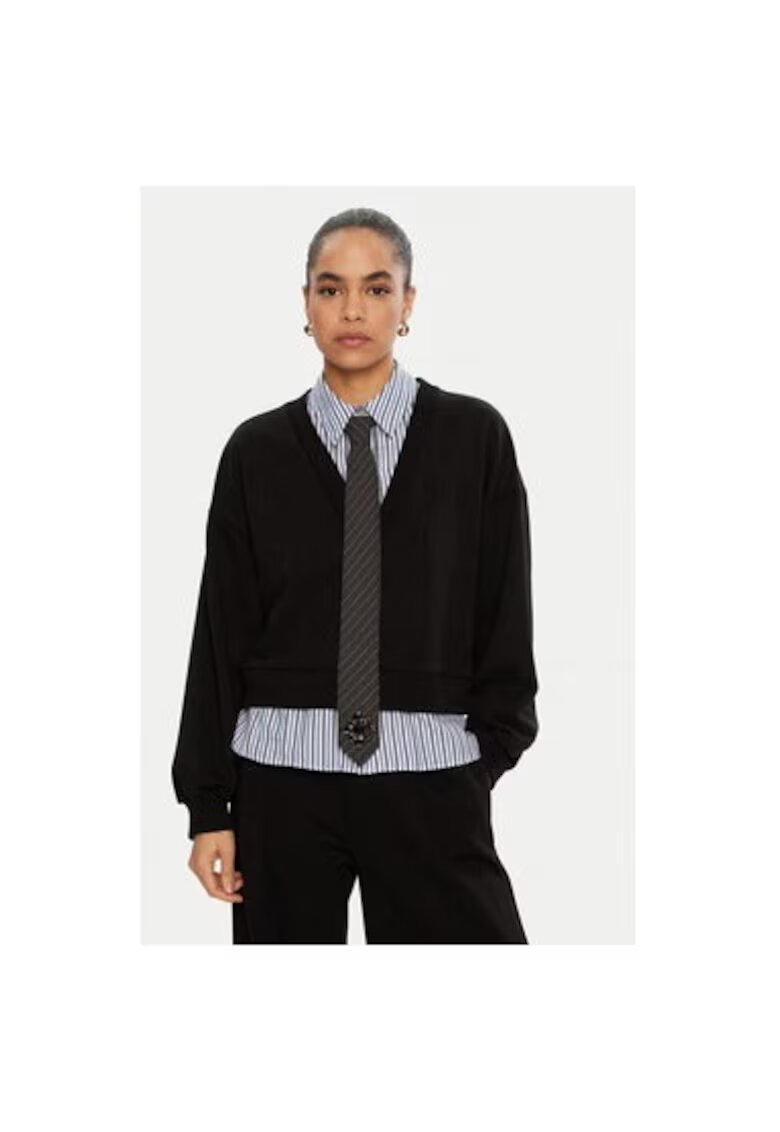 Imperial Bluza dama - 305013323 - Bumbac/Poliester - Negru - Negru