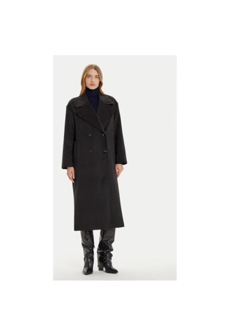 Imperial Palton dama - 304837593 - Poliester - Negru - Negru