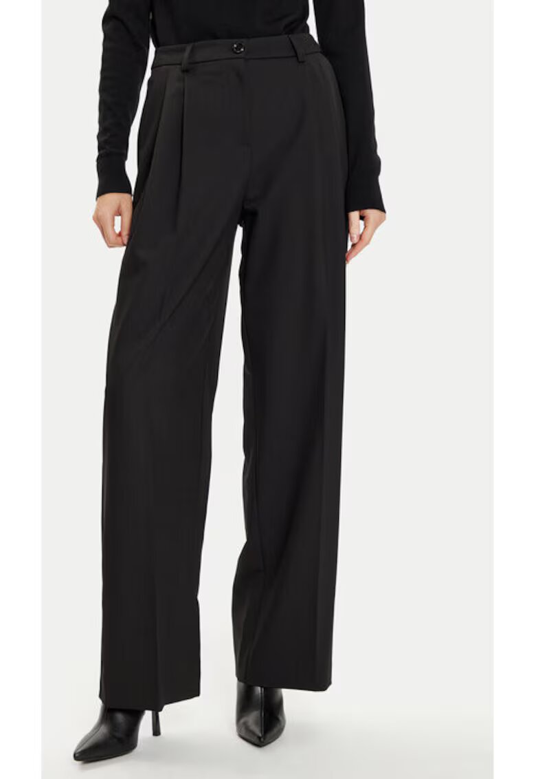 Imperial Pantaloni dama - 304831195 - Poliester/Viscoza - Negru - Negru