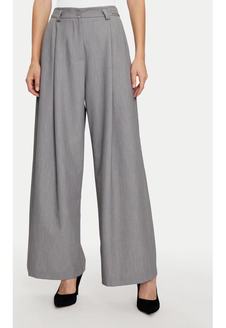 Imperial Pantaloni dama - 304857492 - Poliester/Viscoza - Gri - Gri