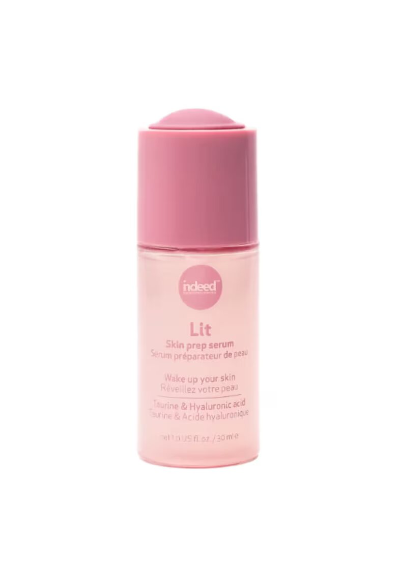 Indeed Laboratories Ser revitalizant pentru pregatirea tenului - cu taurina & acid hialuronic - Lit Skin Prep - 30 ml