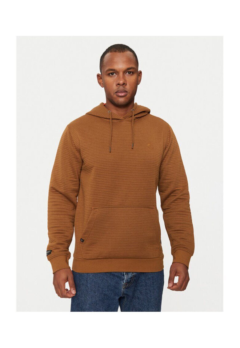 INDICODE Bluza barbati - 304421242 - Poliester/Bumbac - Maro - Maro