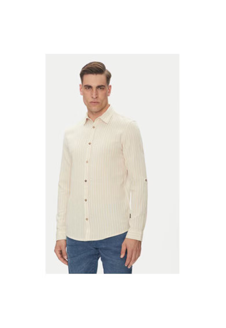 INDICODE Camasa barbati INDIKSON 20-511 - In/Bumbac - Bej - Bej